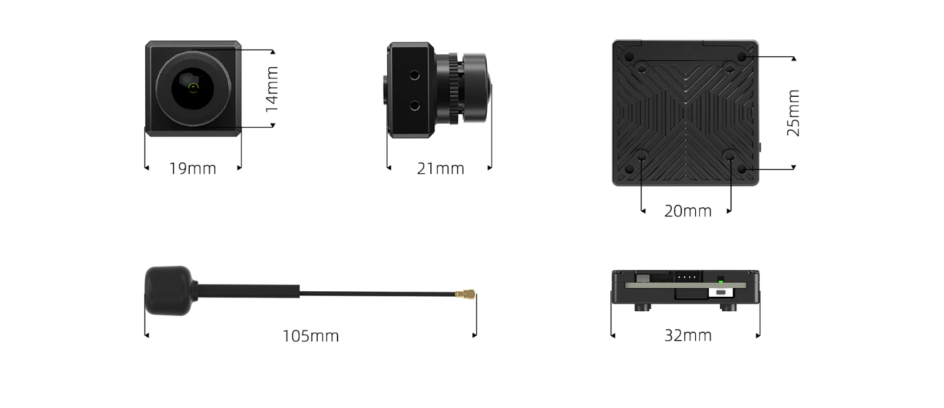 Walksnail Avatar HD Mini 1s Kit – CADDX FPV